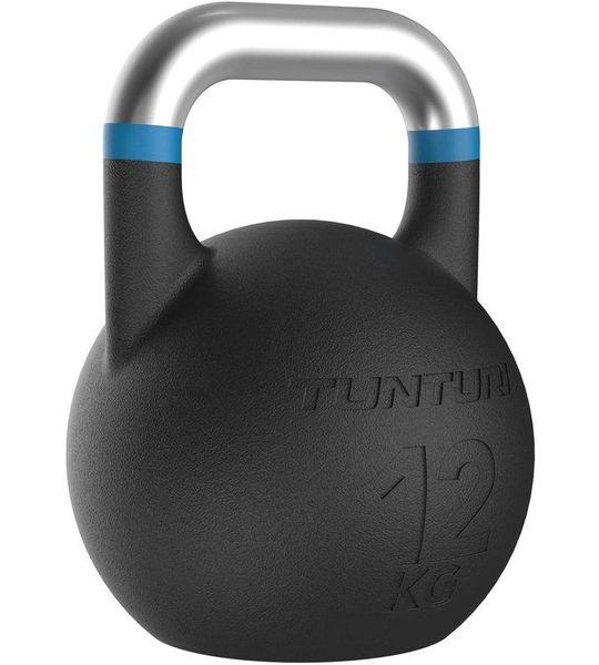 Tunturi Platinum Competition Kettlebell - 12kg - Incl. gratis fitness app