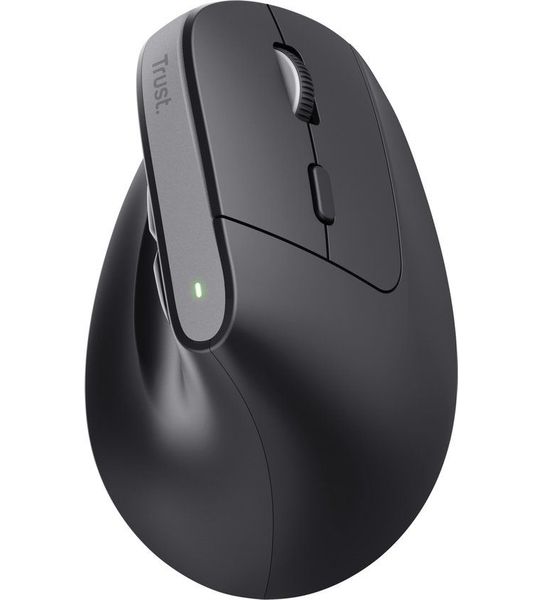 Trust BAYO+ ERGONOMIC WIRELESS MOUSE Muis Zwart