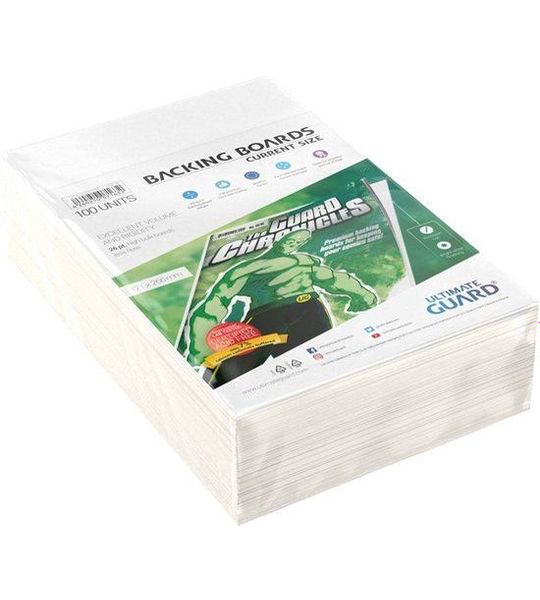 Ultimate Guard Comic Backing Boards Current Size 100x [UGD020005]