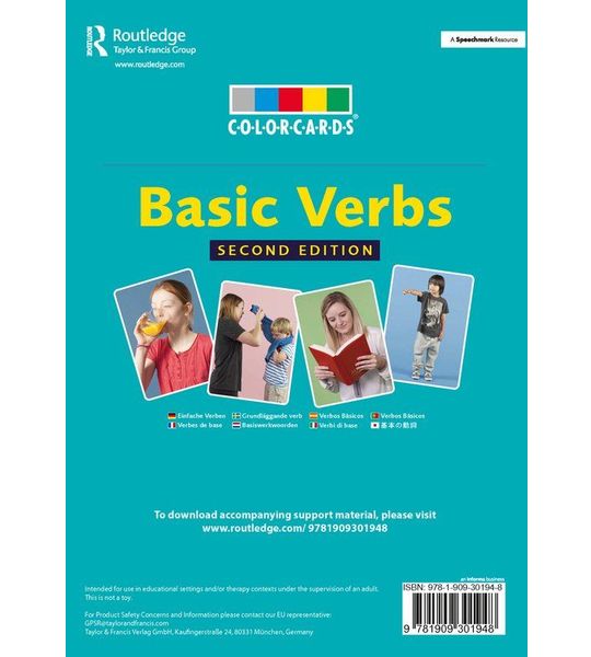 Basic Verbs: Colorcards
