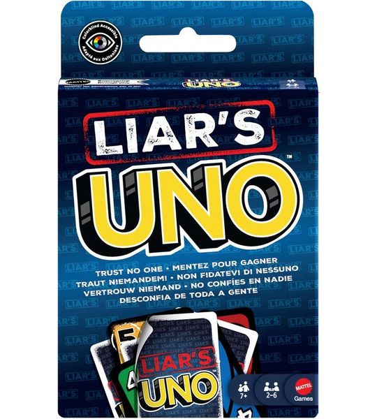 Mattel Games UNO Liar's