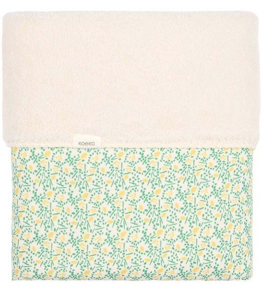 Deken Wieg Koeka Meadow Teddy Off White