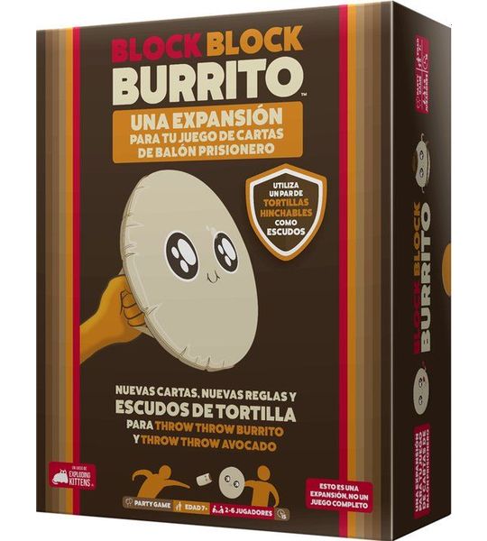 Asmodee Exploding Kittens EKITTB03ES, Kaartspel, Feest, 7 jaar, 15 min