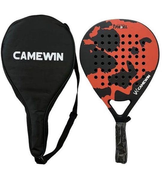 Nivard Padel Racket - Padelrackets - Padelracket - Grafitti/Oranje