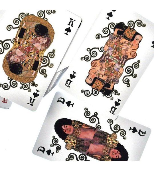 Speelkaarten kunstenaarscollectie Gustav Klimt