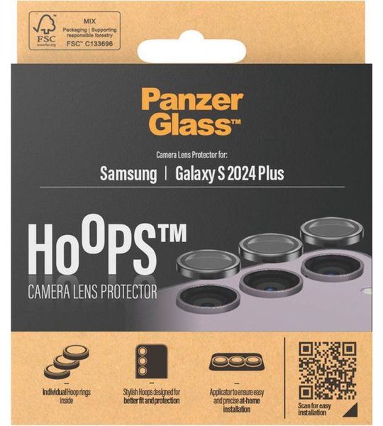 PanzerGlass Hoops Samsung Galaxy S24 Plus Camera Lens Protector Glas