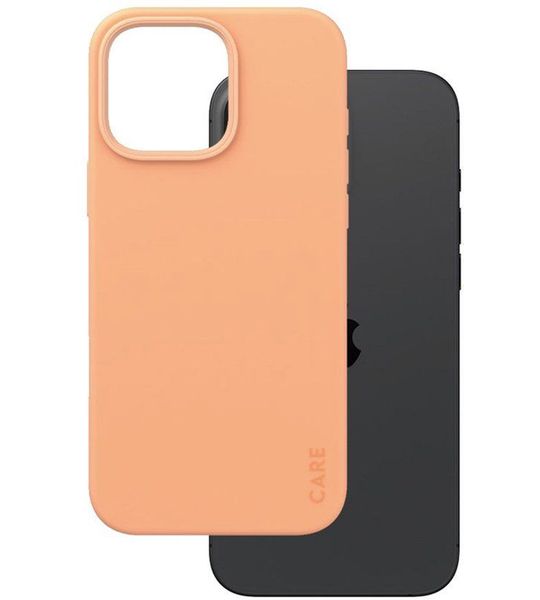 CARE Fashionable Case Met Magsafe Telefoonhoesje Voor Apple Iphone 2024 6.7'' Pro Perzik