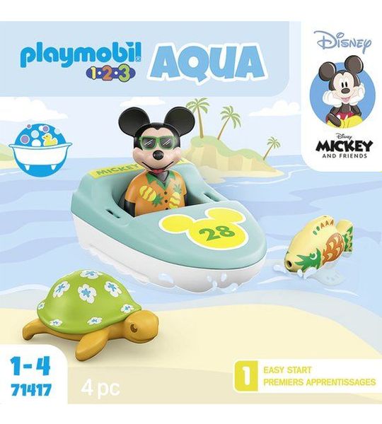 PLAYMOBIL® 1.2.3 & Disney: Mickys Bootstour - P-71417