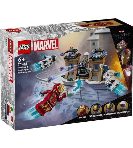 LEGO Marvel Iron Man & Iron Legion vs. Hydra soldaat - 76288
