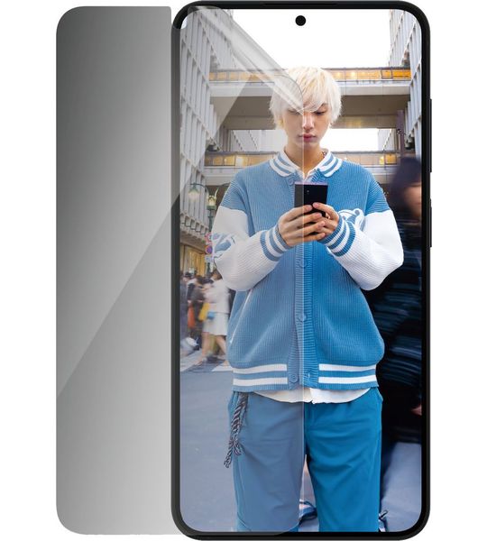 PanzerGlass Privacy Ultra-wide Fit Screenprotector Voor Samsung Samsung Galaxy S 2025 Ultra Transparant