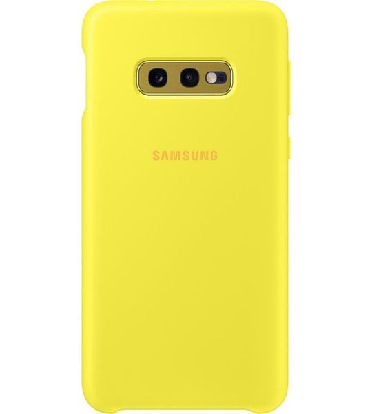 Samsung Galaxy S10e Silicone Cover Geel
