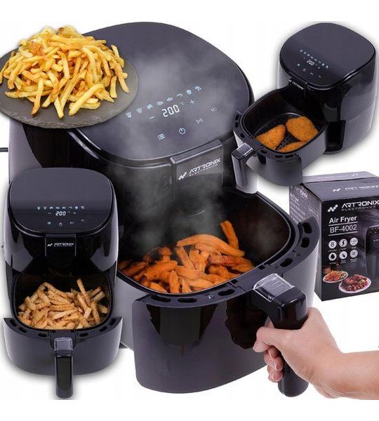 Artronix BF-4002 - Heteluchtfriteuse - 4L - 1500W - LCD-scherm