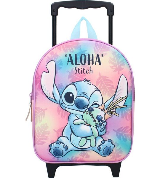 Stitch Great Escapes Trolley Rugzak 3D - Roze