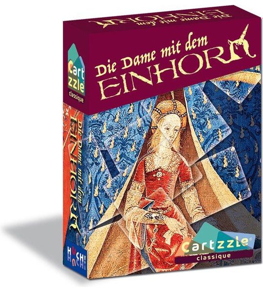 HUCH! Cartzzle - Die Dame mit dem Einhorn 30 min Bordspel Puzzel