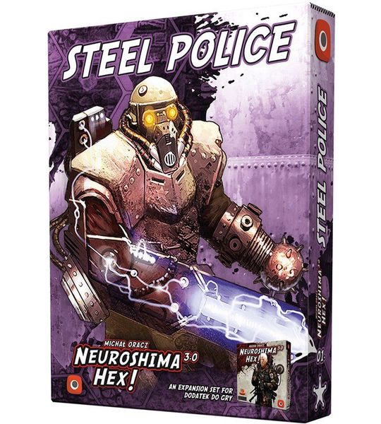 Neuroshima HEX 3.0 Steel Police - Uitbreiding - Engels