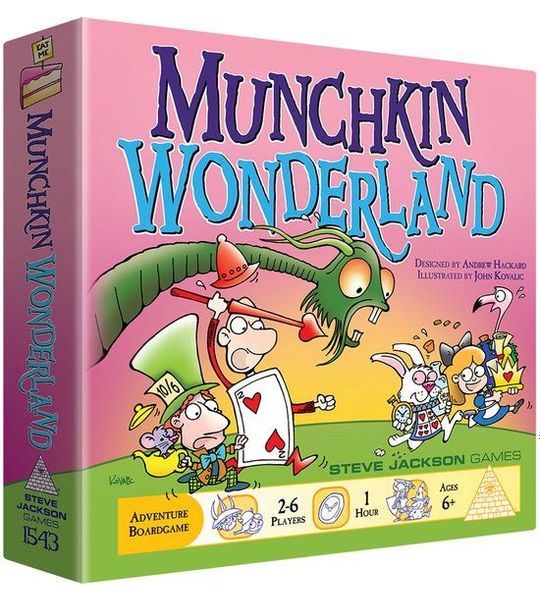 Asmodee Munchkin Wonderland - Kaartspel - Engelstalig - Steve Jackson Games
