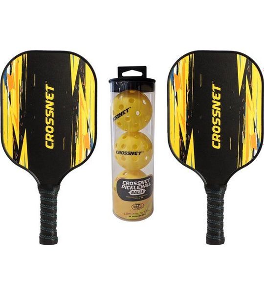Crossnet - Pickleball set - Pro - Set van 2 - Paddle - Pickleball