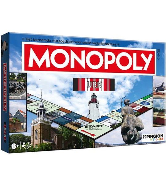 Pingion Games - Monopoly Urk - Bordspel - Nederlandstalig - Gezelschapspel