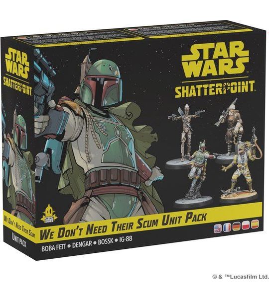 Star Wars Shatterpoint We Don't Need Their Scum - EN/FR/DE/PL/ES