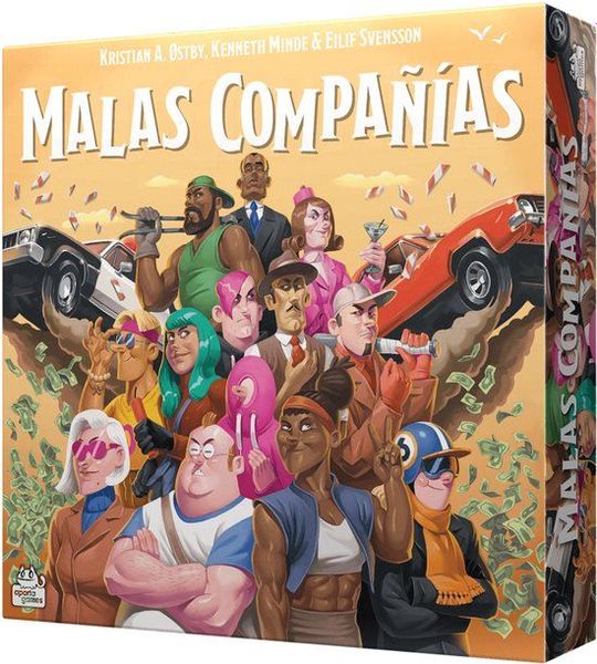 Asmodee Malas Compañías, Bordspel, Multi-genre, 8 jaar