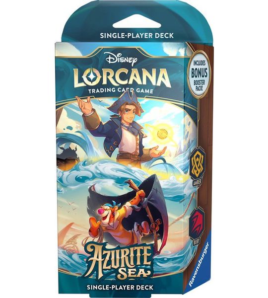 Disney Lorcana: Azurite Sea Jim Hawkins & Tiger Starter Deck