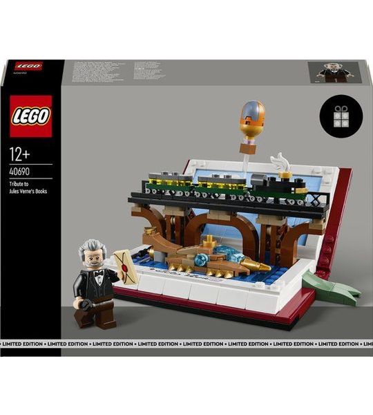 LEGO 40690 - Tribute to Jules Verne's Books