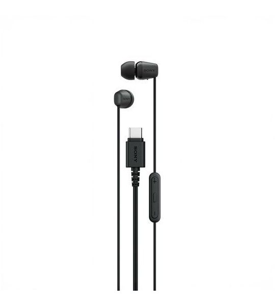 Sony Ier-ex15c – In-ear Usb-c Oordopjes Met Microfoon Zwart Oordopjes