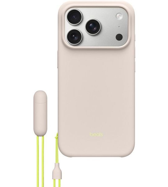 Apple Beats Kickstand Magsafe En Cameraregelaar Cover Voor Apple Iphone 17 Pro Max Limesteen