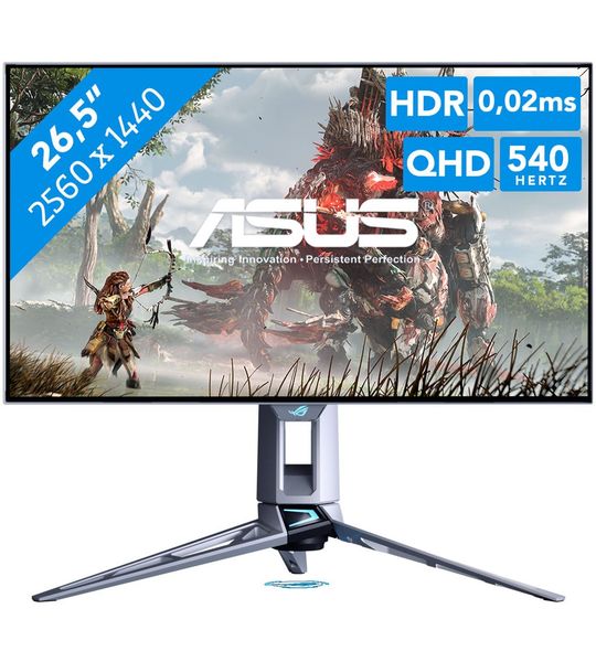 Asus Rog Swift Oled Pg27aqwp-w - 26.5 Inch Qhd Woled