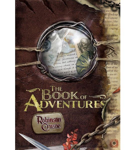 Robinson Crusoe - Book of Adventures - Engelstalig Bordspel