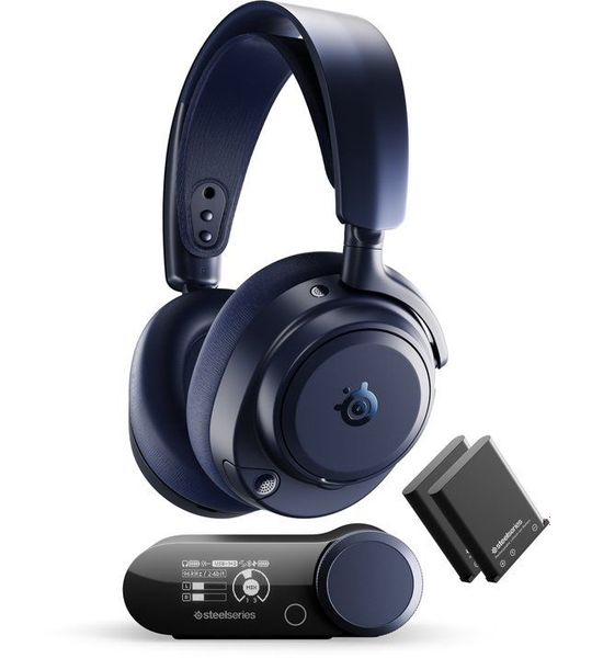 SteelSeries Arctis Nova Pro Omni Wireless Gaming Headset - Midnight Blue (pc/playstation/xbox/switch/android/ios)