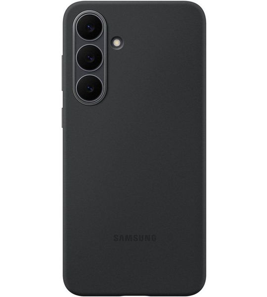 Samsung Silicone Telefoonhoesje Voor Samsung Galaxy S25 Fe Zwart