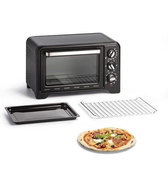 RVV® Heteluchtoven - Oven - Airfryer Oven - Zilveren Rand - 49cm x 50cm x 29cm