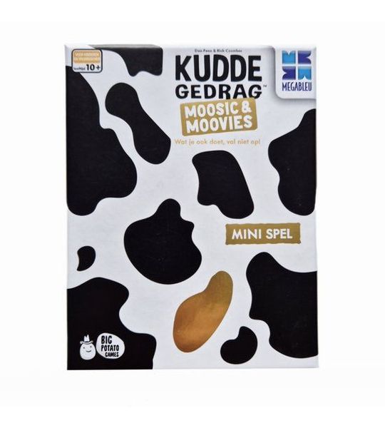 Megablue - Kuddegedrag minispel - Moosic & Moovies - Kaartspel - Gezelschapspel