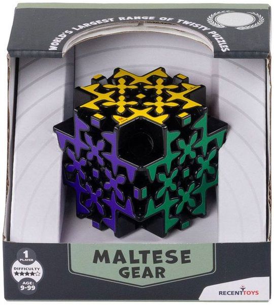 Recent Toys breinbreker puzzel Maltese Gear voor kinderen en volwassenen.