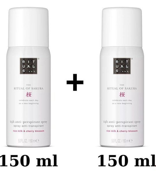 Rituals - Sakura Anti-perspirant Spray 2 X 150 ml = 300 ml