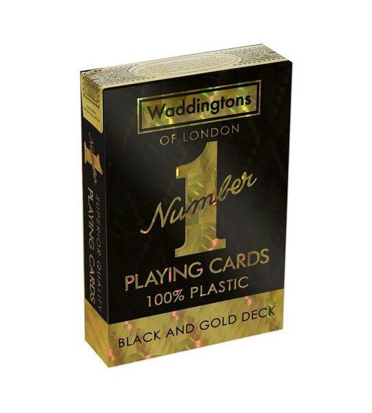 Winning Moves Black and Gold - Speelkaarten - Waddingtons No.1