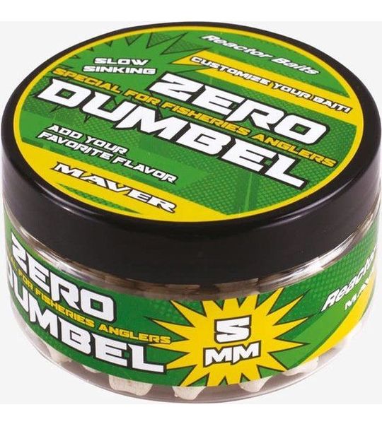 Maver Reactor Baits Zero Dumbel 5mm Slow Sinking (40g) - Kleur : Blue