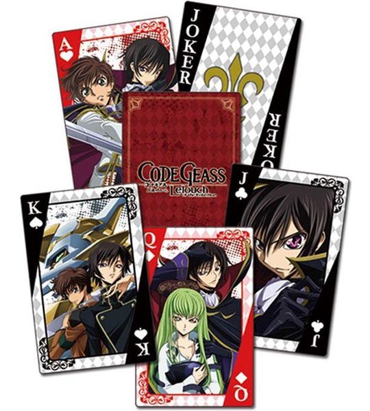 Code Geass: Lelouch of The Rebellion Group Playing Cards