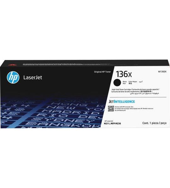 HP 136X zwart