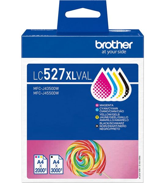 Brother LC-527XL Cartridge Combo Pack