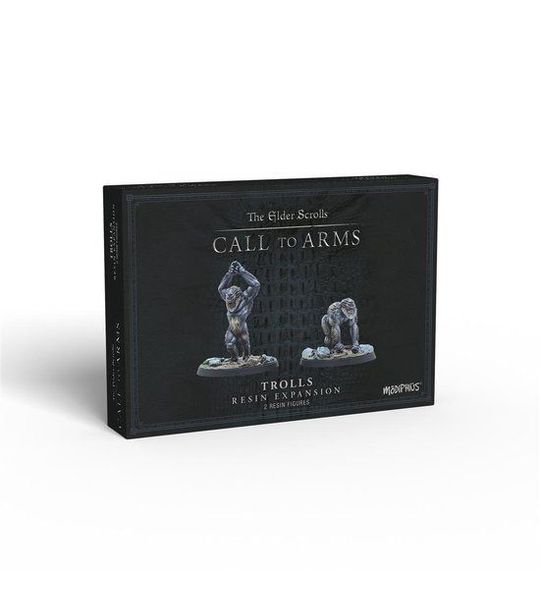 The Elder Scrolls: Call To Arms - Trolls - Miniature Game - Ongeschilderd