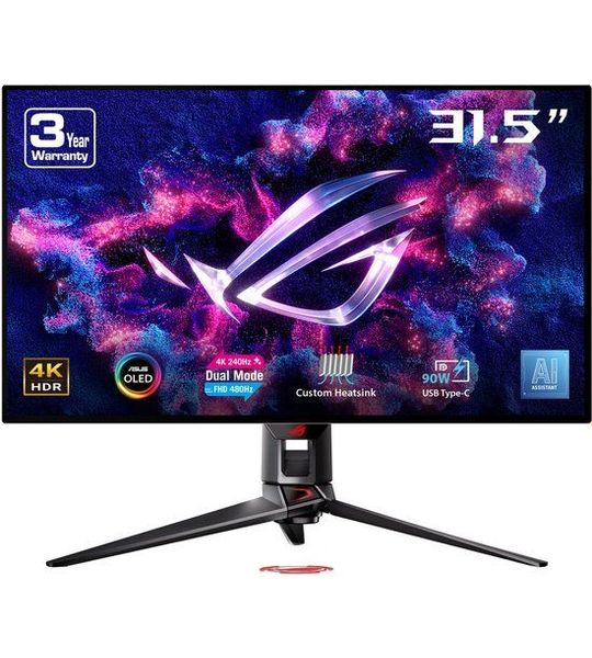 Asus Rog Swift Oled Pg32ucdp - 31.5 Inch 3840 X 2160 (ultra Hd 4k) 0.03 Ms 240 Hz