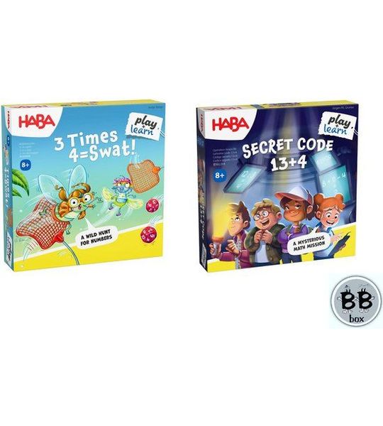 Haba Set van 2 spellen - 3-6 jaar - Kees Kakelbont + Walter Wikkelspin