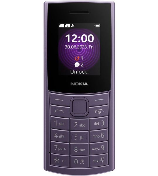 Nokia 110 4g Arctic Purple - 128 Mb Blauw
