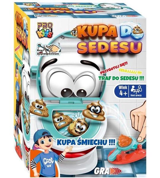 Gra zręcznościowa Kupa do sedesu