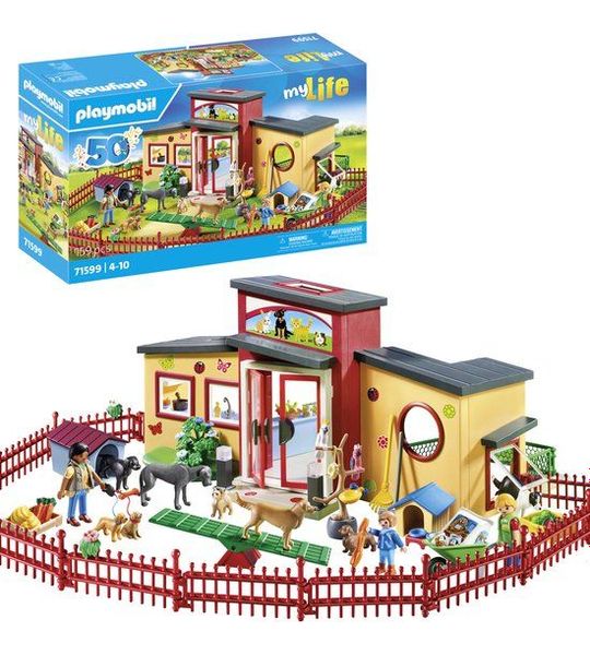 PLAYMOBIL My Life 50YR Dierenpension - 71599