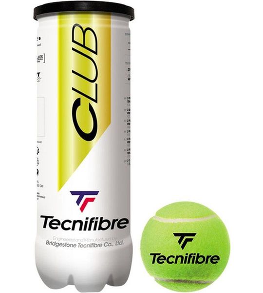 Tecnifibre Club 36x3st. (9 Dozijn) - Tennisballen - Multi