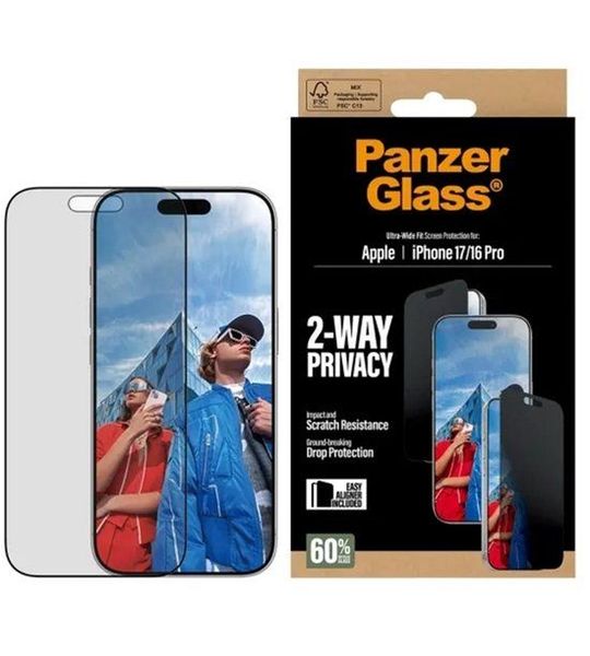 PanzerGlass Iphone 17 Priv Uw-fit Screenprotector Voor Apple Feature Glass