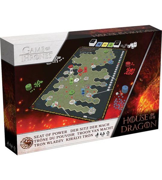 Shuffle House of Dragon Seat of Power - Bordspel - Troon van Macht - Strategie